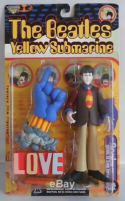 Mcfarlane Beatles Yellow Submarine John, Paul, George, Ringo Free Shipping