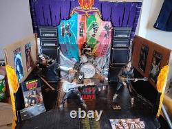 Mcfarlane Kiss Figures Custom Stage Setup