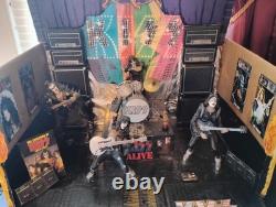 Mcfarlane Kiss Figures Custom Stage Setup