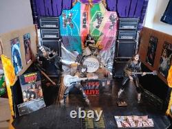 Mcfarlane Kiss Figures Custom Stage Setup
