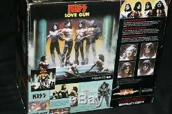 Mcfarlane Kiss Love Gun Deluxe Boxed Edition With Custom Base New Sealed