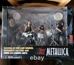 Mcfarlane Limited Edition Box Set Metallica Harvesters of Sorrow SHELF WEAR DMG