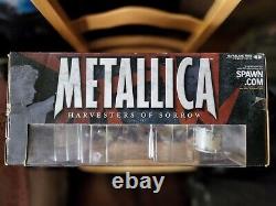 Mcfarlane Limited Edition Box Set Metallica Harvesters of Sorrow SHELF WEAR DMG