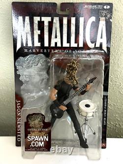 Mcfarlane Metallica Complete Set (4) Lars, James, Kirk, Jason Harvestor O Sorrow
