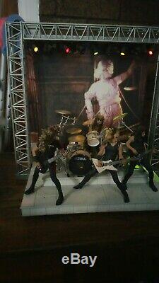 Mcfarlane Metallica Harvesters Of Sorrow Complete Set With Stage Works Great