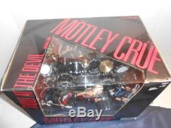 Mcfarlane Motley Crue Shout Devil 4 Figure Band Box Set Unopened Sixx Free Ship