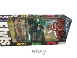 Mcfarlane Toys ELVIS PRESLEY 3-PACK DELUXE ACTION-FIGURES 2006 Series