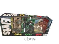 Mcfarlane Toys ELVIS PRESLEY 3-PACK DELUXE ACTION-FIGURES 2006 Series