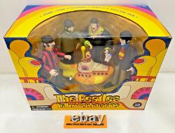 Mcfarlane Toys The Beatles Yellow Submarine John Paul George Ringo Misb