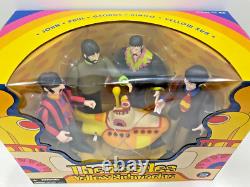 Mcfarlane Toys The Beatles Yellow Submarine John Paul George Ringo Misb