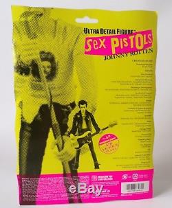 Medicom Sex Pistols Johnny Rotten Action Figure Punk Rock Music Memorabilia