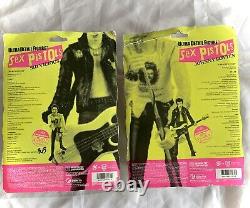 Medicom Toy Sex Pistols Sid Vicious & Johnny Rotten Action Figures