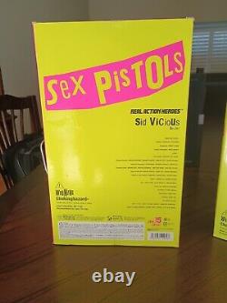 Medicom real action heroes Sid Vicious And Johnny Rotten Sex Pistols Figure Set