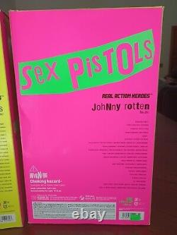 Medicom real action heroes Sid Vicious And Johnny Rotten Sex Pistols Figure Set