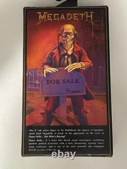 Megadeth Peace Sells Vic Rattle head NECA Sealed NEW 8 Action Figure RARE