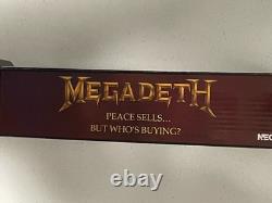 Megadeth Peace Sells Vic Rattle head NECA Sealed NEW 8 Action Figure RARE