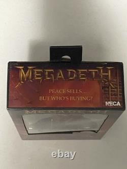Megadeth Peace Sells Vic Rattle head NECA Sealed NEW 8 Action Figure RARE