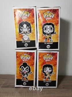 Mego Music Icons KISS 8 Funko Pop Rocks 121-124 2019. ToyWorks Plush 2002 11