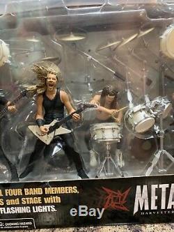 Metallica Action Figures McFarlane Lights and Sound Harvester Sorrow Spawn Stage
