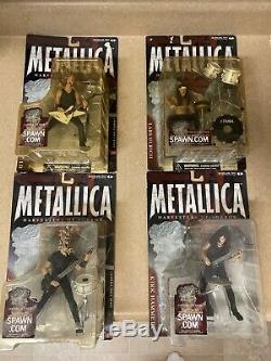 Metallica Harvester Of Sorrow McFarlane Action Figures Set of 4