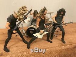 Metallica Harvester of Sorrow McFarlane Toys Action Figures With Instruments