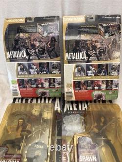 Metallica Harvesters of Sorrow Complete Set McFarlane Action Figures 2001