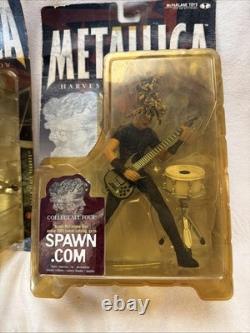Metallica Harvesters of Sorrow Complete Set McFarlane Action Figures 2001