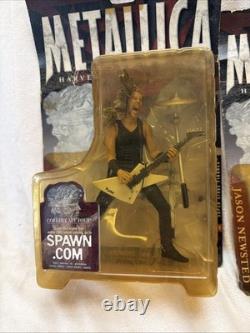 Metallica Harvesters of Sorrow Complete Set McFarlane Action Figures 2001