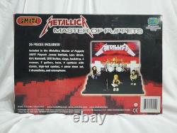 Metallica Master of Puppets Smiti Figure Playset 2004 Edition Sealed