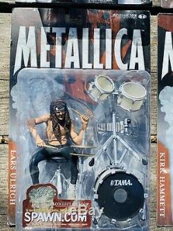 Metallica McFarlane Figures Set Of 4 Harvesters Of Sorrow