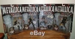 Metallica McFarlane Harvesters of Sorrow COMPLETE set of 4 figures Spawn NIB