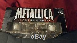 Metallica Mcfarlane Harvesters of Sorrow Box Set Sealed