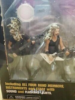 Metallica Mcfarlane Toys Harvesters Of Sorrow Super Stage Figures Deluxe Box Set