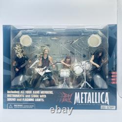 Metallica VTG Harvesters of Sorrow Stage Set McFarlane 2001 Figurines, SEALED