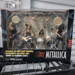 Metallica VTG Harvesters of Sorrow Stage Set McFarlane 2001 Figurines, SEALED