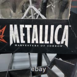 Metallica VTG Harvesters of Sorrow Stage Set McFarlane 2001 Figurines, SEALED