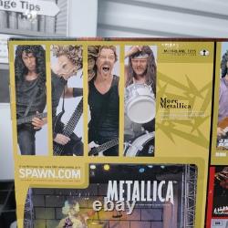 Metallica VTG Harvesters of Sorrow Stage Set McFarlane 2001 Figurines, SEALED
