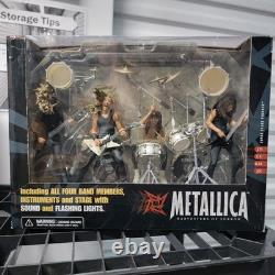 Metallica VTG Harvesters of Sorrow Stage Set McFarlane 2001 Figurines, SEALED