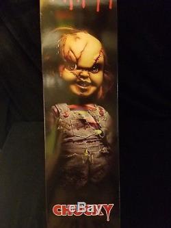 Mezco Bride of Chucky (Scarred) Chucky Full Size Doll Talks