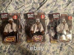 Mezco Kidrobot RUN DMC Jam Master Jay Set Of 3 Japanese Exclusive Action Figure