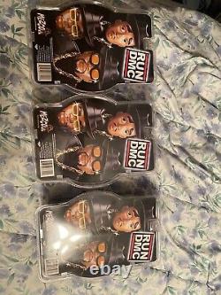 Mezco Kidrobot RUN DMC Jam Master Jay Set Of 3 Japanese Exclusive Action Figure