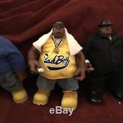 Mezco NOTORIOUS B. I. G. Full Set of All 5 Figures! INSTANT COLLECTION! Bad Boy