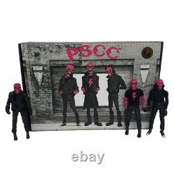 Mezco One12 Collective Pink Skulls Chaos Club'Gig From Hell' Deluxe Boxed Set