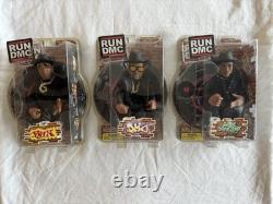 Mezco RUN DMC Figures FULL SET Run DMC & Jam Master Jay NIB