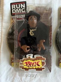 Mezco RUN DMC Figures FULL SET Run DMC & Jam Master Jay NIB