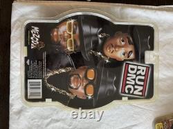 Mezco RUN DMC Figures FULL SET Run DMC & Jam Master Jay NIB