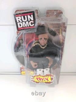 Mezco RUN DMC Figures FULL SET Run DMC & Jam Master Jay Rap Hip Hop 80's