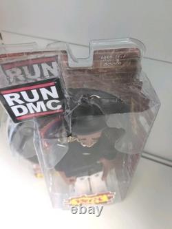 Mezco RUN DMC Figures FULL SET Run DMC & Jam Master Jay Rap Hip Hop 80's