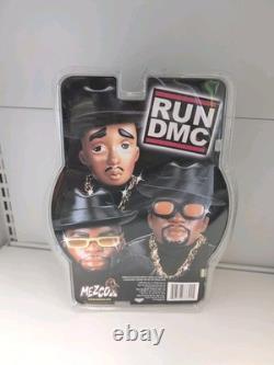 Mezco RUN DMC Figures FULL SET Run DMC & Jam Master Jay Rap Hip Hop 80's