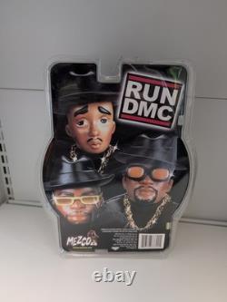 Mezco RUN DMC Figures FULL SET Run DMC & Jam Master Jay Rap Hip Hop 80's